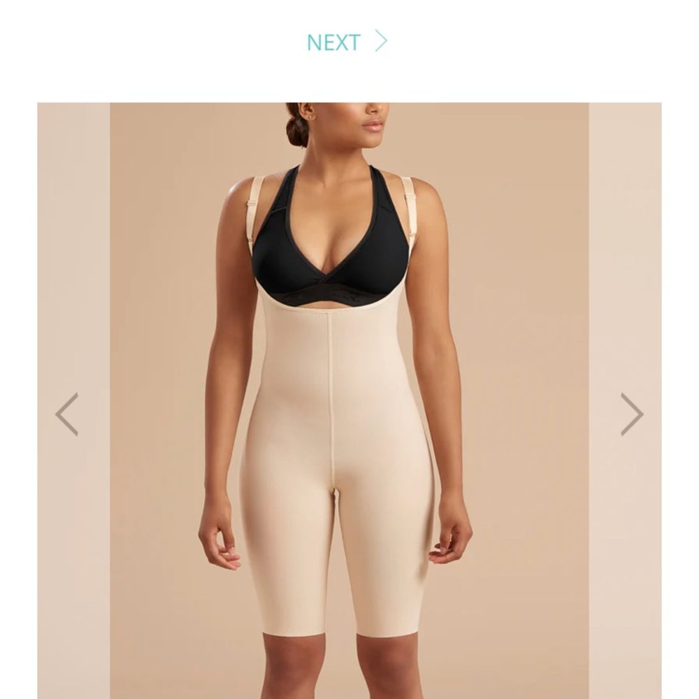 Women's Beige Shapewear Bodysuit